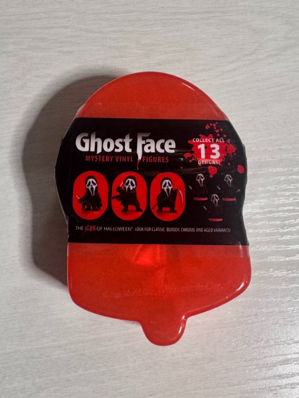 CultureFly Scream GHOST FACE Mystery Mini Vinyl Figure SEALED - Chance of Chase